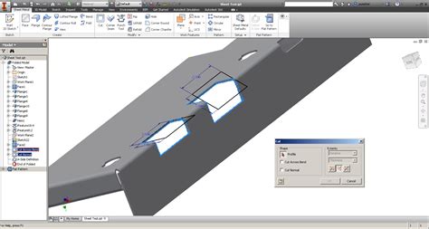 autodesk inventor sheet metal